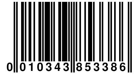 0 010343 853386