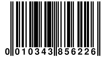 0 010343 856226