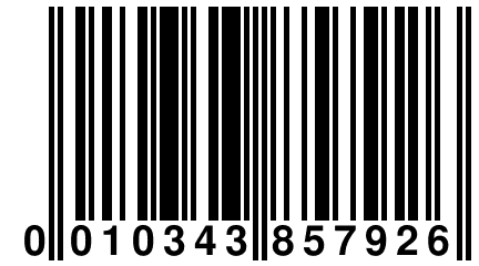 0 010343 857926