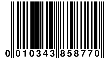 0 010343 858770