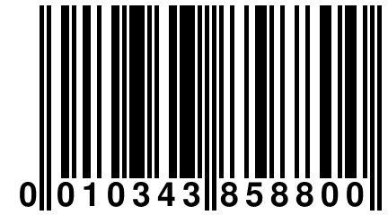 0 010343 858800