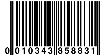 0 010343 858831