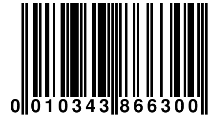 0 010343 866300