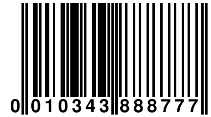 0 010343 888777