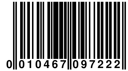 0 010467 097222