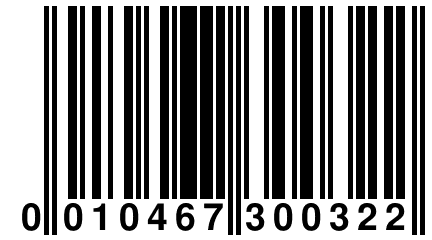 0 010467 300322