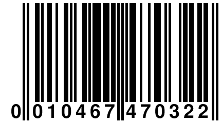 0 010467 470322