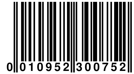 0 010952 300752