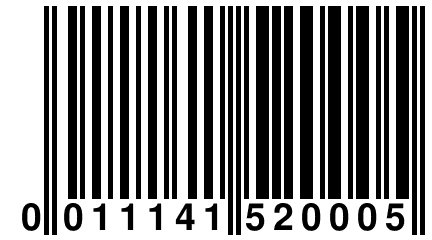 0 011141 520005