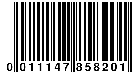 0 011147 858201