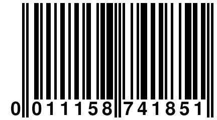 0 011158 741851