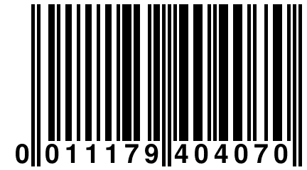 0 011179 404070