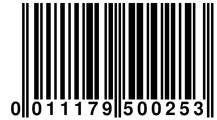 0 011179 500253