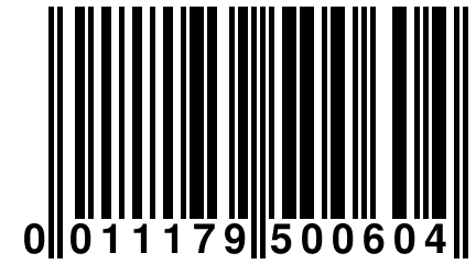 0 011179 500604