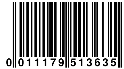 0 011179 513635