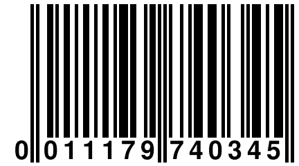 0 011179 740345