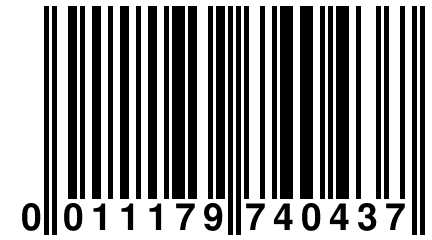 0 011179 740437