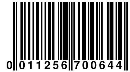 0 011256 700644