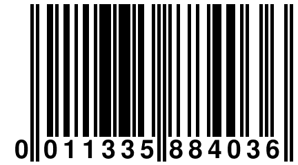 0 011335 884036