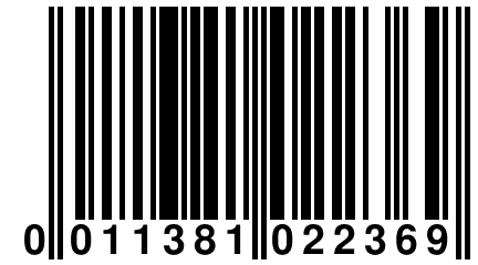 0 011381 022369