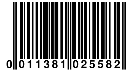 0 011381 025582