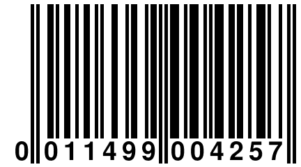 0 011499 004257