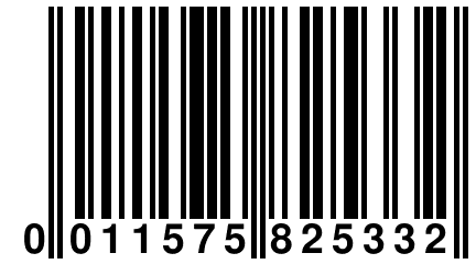 0 011575 825332