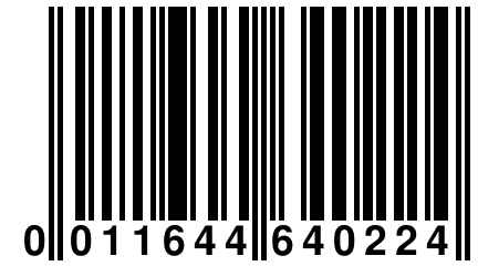 0 011644 640224