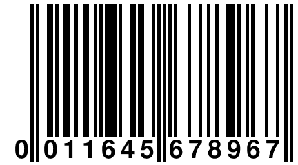 0 011645 678967