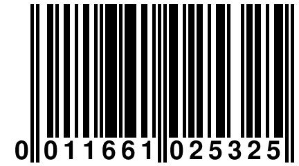 0 011661 025325