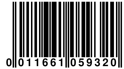 0 011661 059320