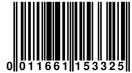 0 011661 153325