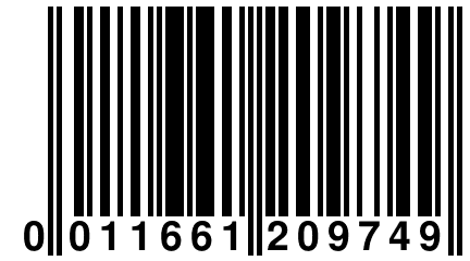 0 011661 209749