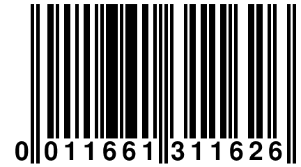 0 011661 311626