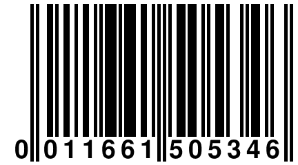 0 011661 505346