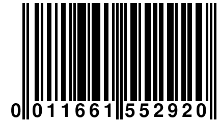 0 011661 552920