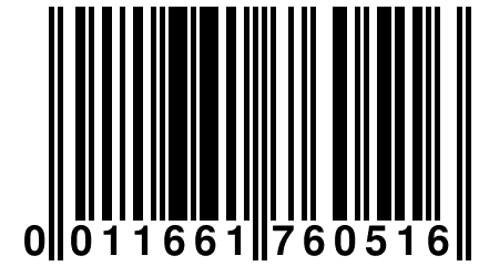 0 011661 760516