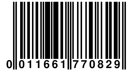 0 011661 770829