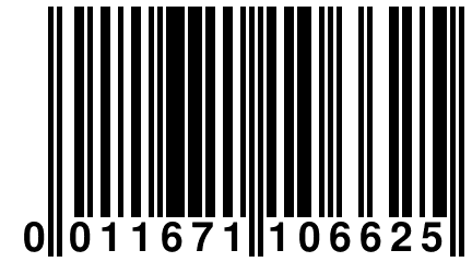 0 011671 106625