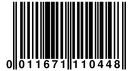 0 011671 110448