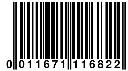 0 011671 116822