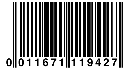 0 011671 119427