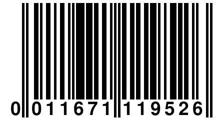 0 011671 119526