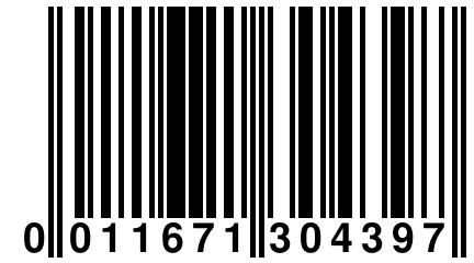 0 011671 304397