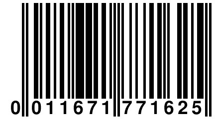 0 011671 771625