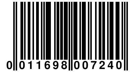 0 011698 007240