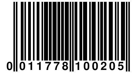 0 011778 100205