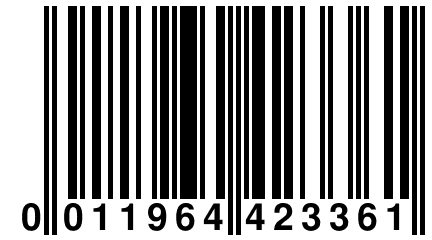 0 011964 423361