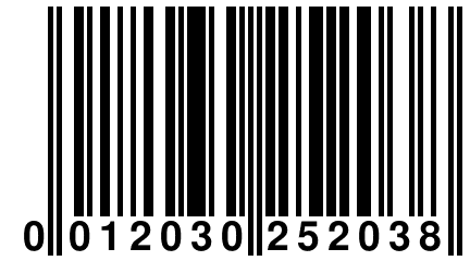 0 012030 252038