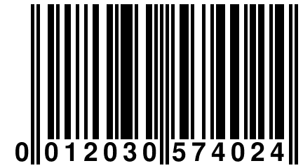 0 012030 574024